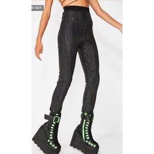 CANDY TINGZ HIGH-RISE PANTS. Jaded London x Dolls Kill